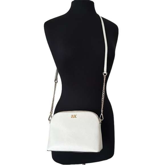 Michael Kors Handbags - Michael Kors ivory/gold Crossbody bag